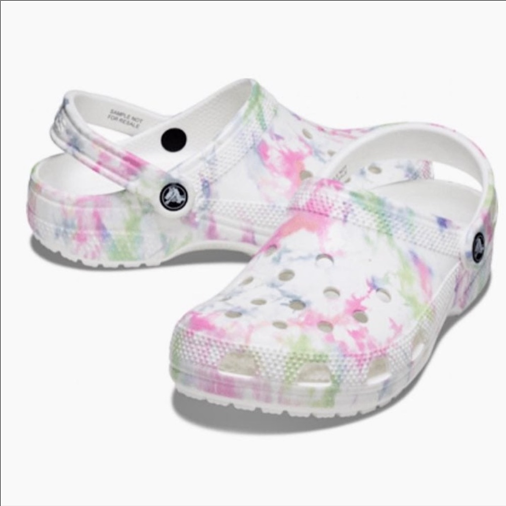 Crocs classic clog beach dye womens 11